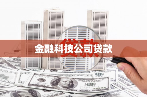 六安金融科技公司贷款