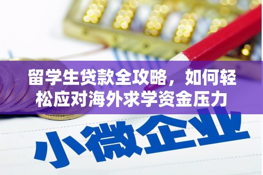 六安留学生贷款全攻略，如何轻松应对海外求学资金压力