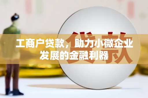 六安工商户贷款，助力小微企业发展的金融利器