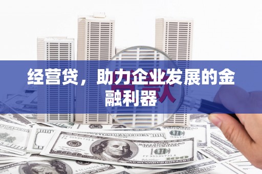 六安经营贷，助力企业发展的金融利器