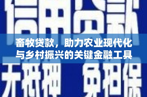 六安畜牧贷款，助力农业现代化与乡村振兴的关键金融工具