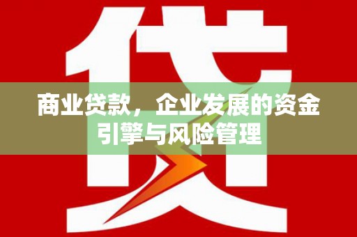 六安商业贷款，企业发展的资金引擎与风险管理