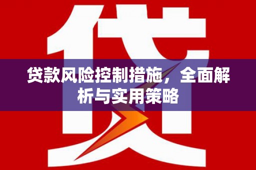 六安贷款风险控制措施，全面解析与实用策略