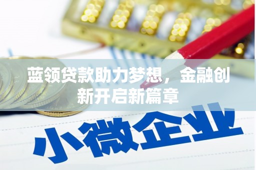 六安蓝领贷款助力梦想，金融创新开启新篇章