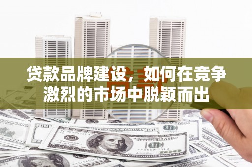 六安贷款品牌建设，如何在竞争激烈的市场中脱颖而出