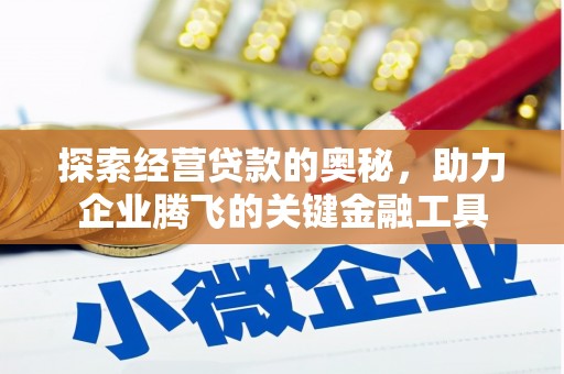 六安探索经营贷款的奥秘，助力企业腾飞的关键金融工具