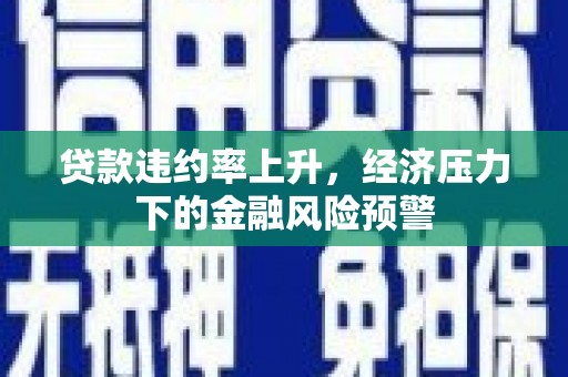 六安贷款违约率上升，经济压力下的金融风险预警