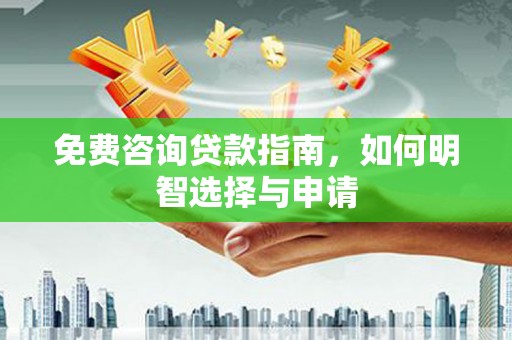 六安免费咨询贷款指南，如何明智选择与申请