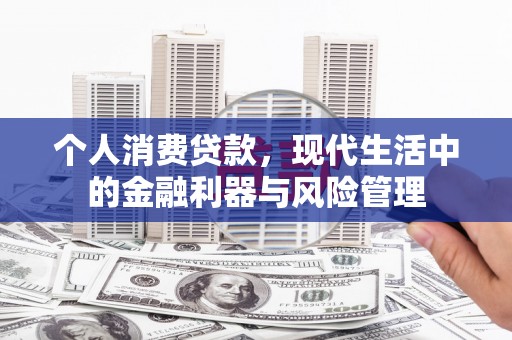 六安个人消费贷款，现代生活中的金融利器与风险管理
