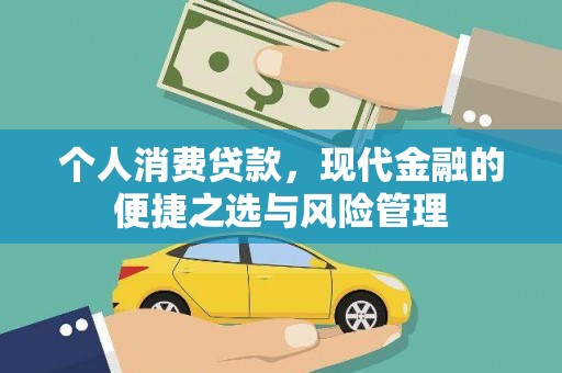 六安个人消费贷款，现代金融的便捷之选与风险管理