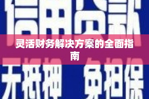 六安灵活财务解决方案的全面指南