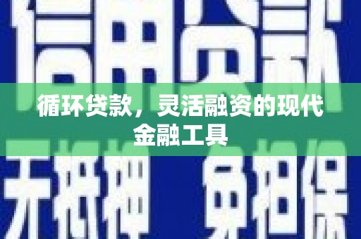 六安循环贷款，灵活融资的现代金融工具