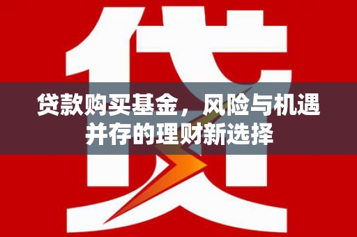 六安贷款购买基金，风险与机遇并存的理财新选择