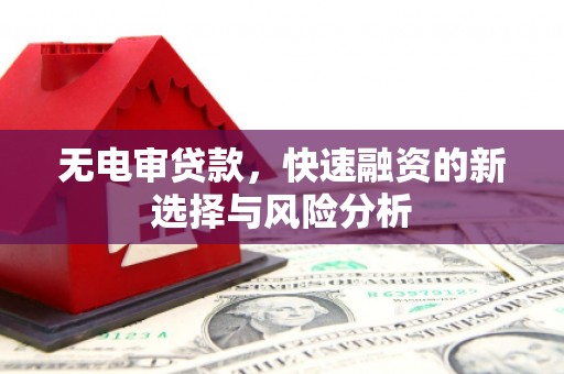 六安无电审贷款，快速融资的新选择与风险分析