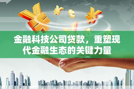 六安金融科技公司贷款，重塑现代金融生态的关键力量