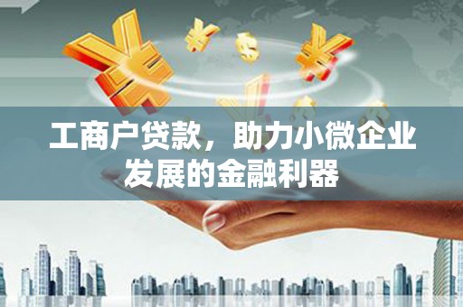 六安工商户贷款，助力小微企业发展的金融利器