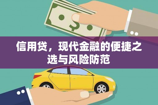 六安信用贷，现代金融的便捷之选与风险防范