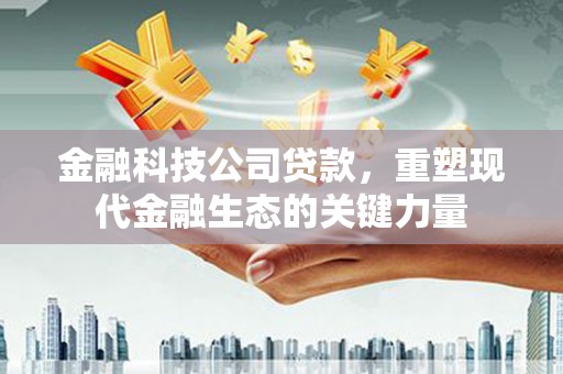六安金融科技公司贷款，重塑现代金融生态的关键力量