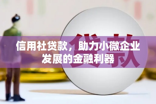 六安信用社贷款，助力小微企业发展的金融利器
