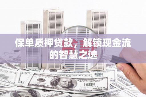 六安保单质押贷款，解锁现金流的智慧之选