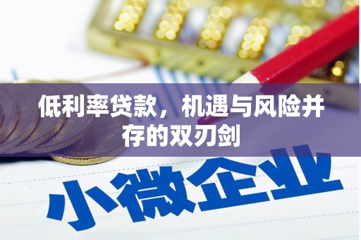 六安低利率贷款，机遇与风险并存的双刃剑