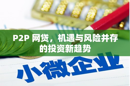 六安P2P 网贷，机遇与风险并存的投资新趋势