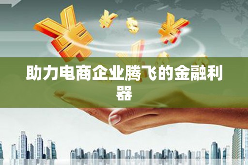 六安助力电商企业腾飞的金融利器