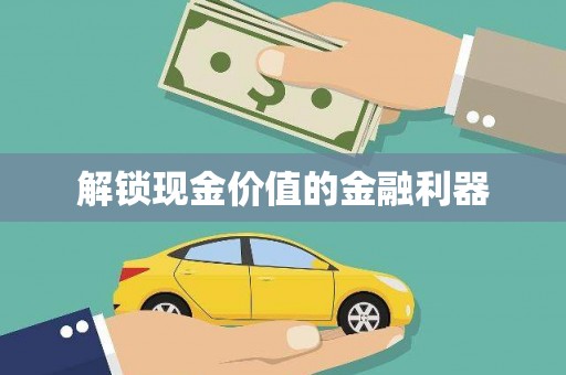 六安解锁现金价值的金融利器