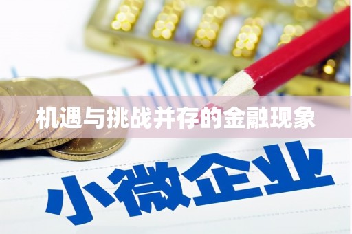 六安机遇与挑战并存的金融现象