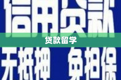 六安贷款留学